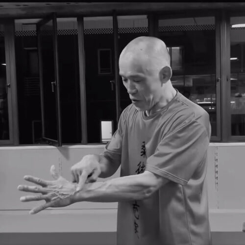柳生心眼流では手を作ることを大切にする